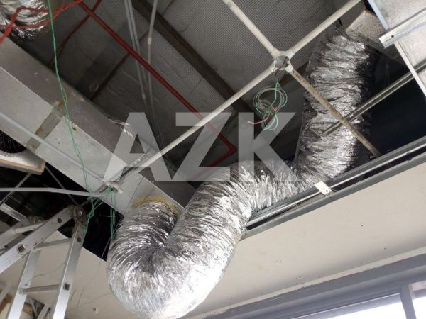 nguyên lý hoạt động của ống gió mềm bảo ôn