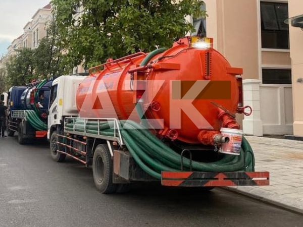 ống hút cho xe bồn hút bể phốt