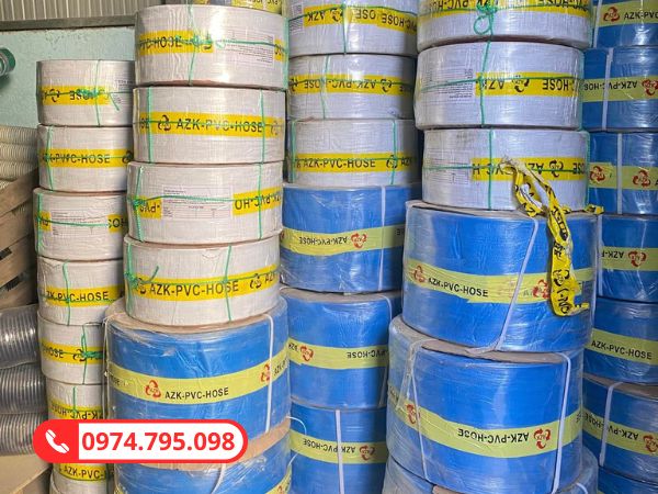 ống bạt bơm nước đa dạng kích thước