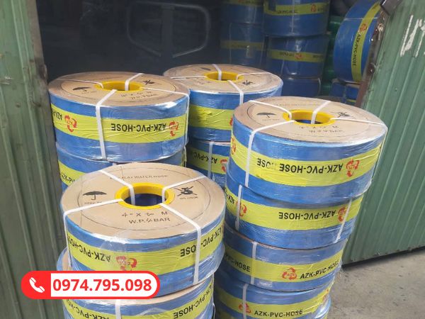 ống bơm nước vải bạt AZK
