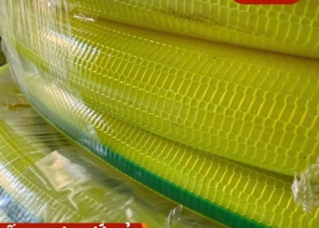 Ống nhựa lưới dẻo vàng chanh phi 20