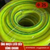 ống nhựa lưới dẻo vàng chanh phi 25