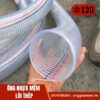 ống nhựa mềm lõi thép phi 120