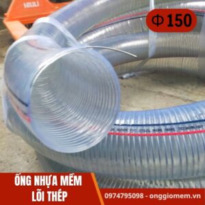 ống nhựa mềm lõi thép phi 150
