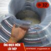 ống nhựa mềm lõi thép phi 32