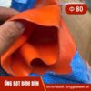 ống bạt bơm bùn phi 80