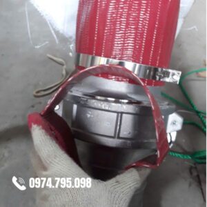 ống bạt hút cát đỏ
