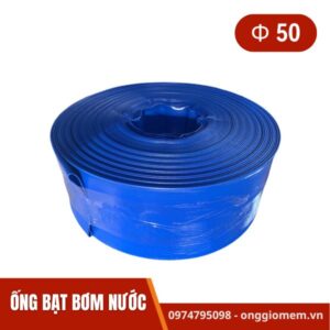 ống bơm nước vải bạt phi 50