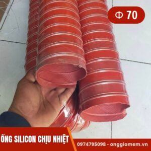 Ống silicon chịu nhiệt phi 70